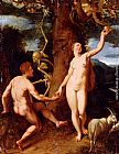 Cornelis Cornelisz The Fall Of Man painting